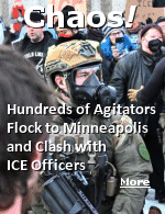 Left-wing agitators converged on a federal building in Minneapolis one day after a fatal shooting during an Immigration and Customs Enforcement operation. The chaotic gathering followed a Wednesday incident in which a woman was shot to death after ICE said she attempted to run over an agent with her vehicle. Video footage backed up the Department of Homeland Security's account of the shooting. That evidence did not deter demonstrators, who gathered to demand that ICE leave the city.